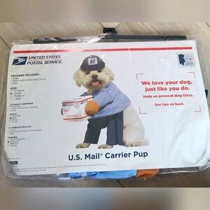 USPS Dog Costume Size Small